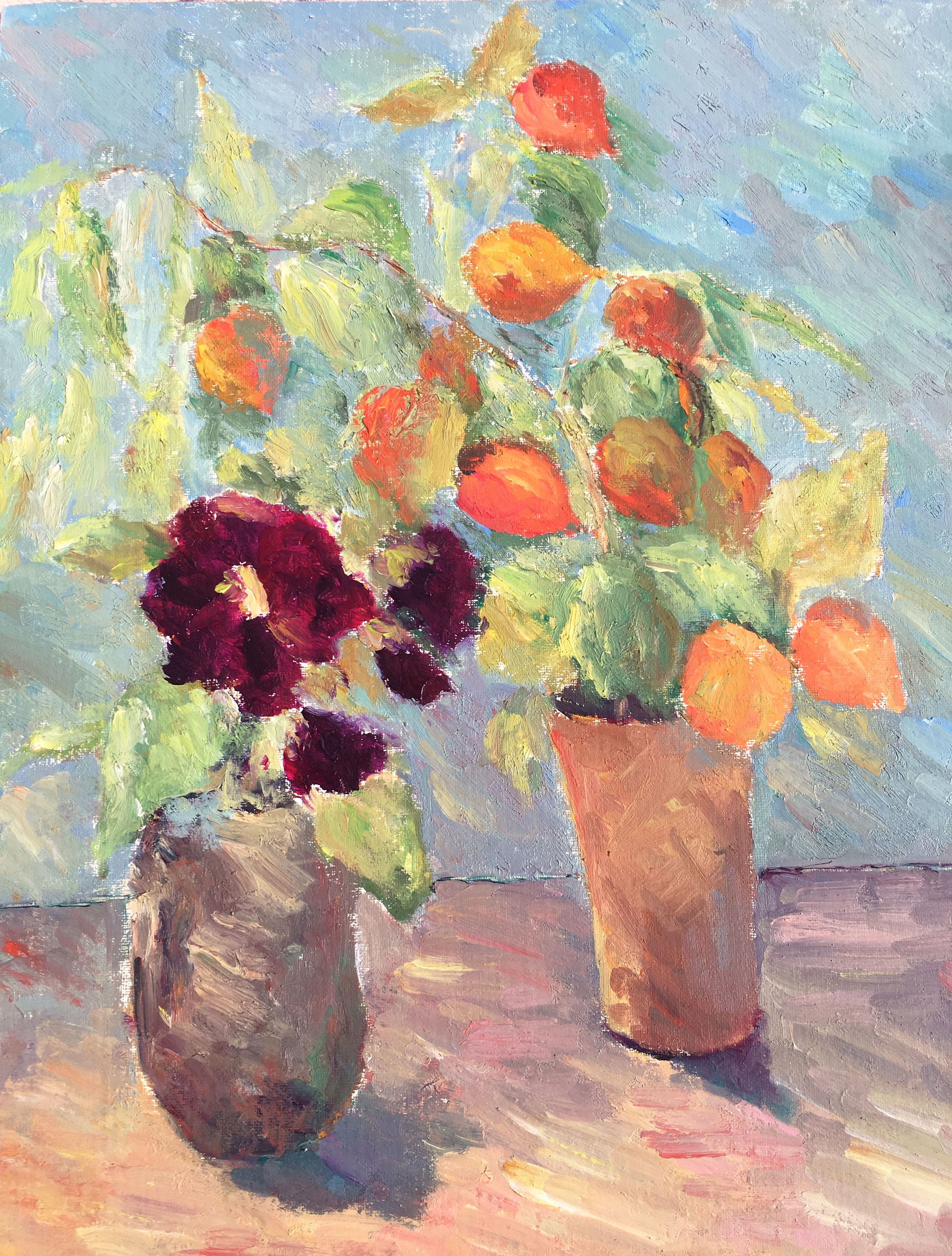 Ursula Schmid Malerei Blumenbild