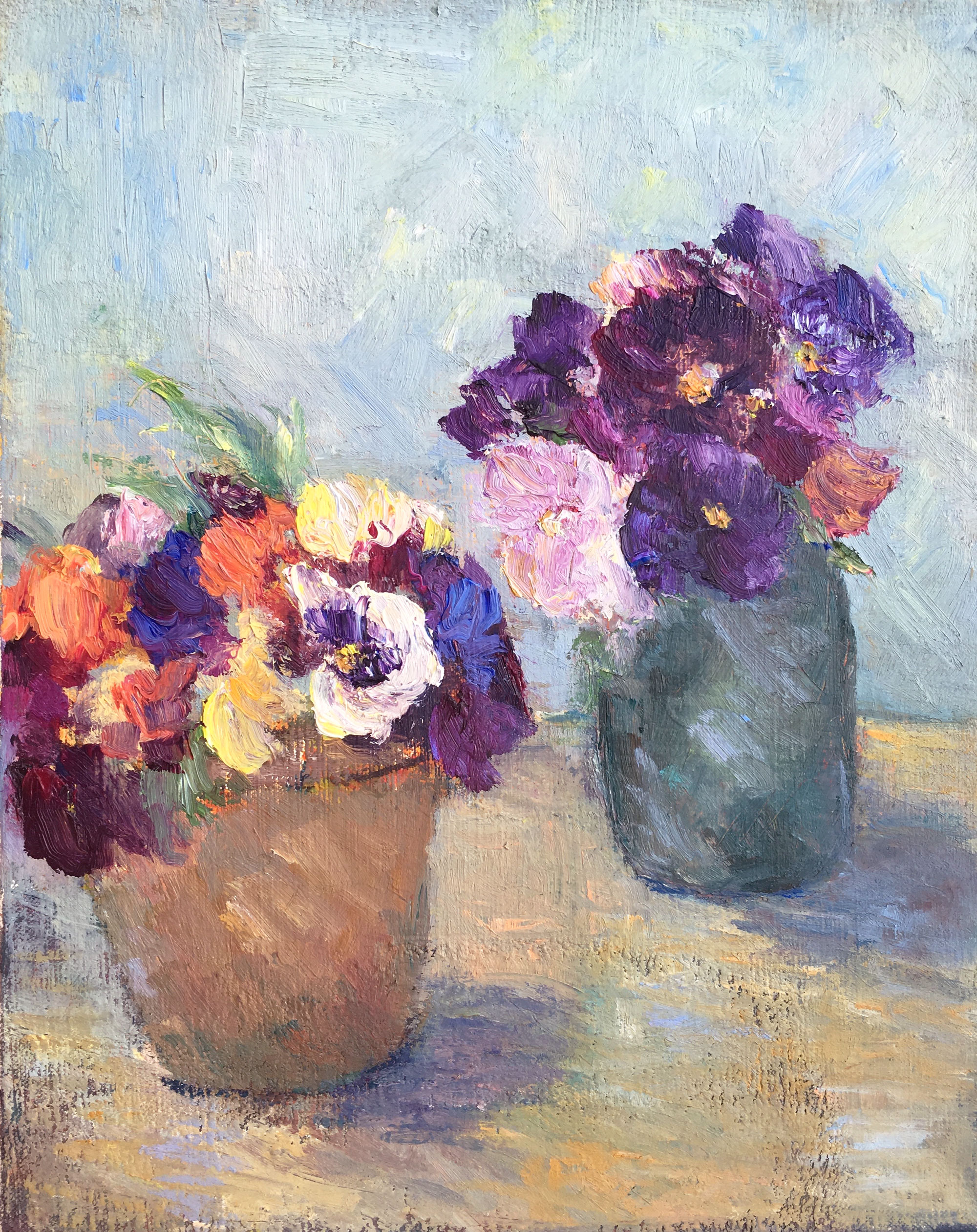 Ursula Schmid Malerei Blumenbild