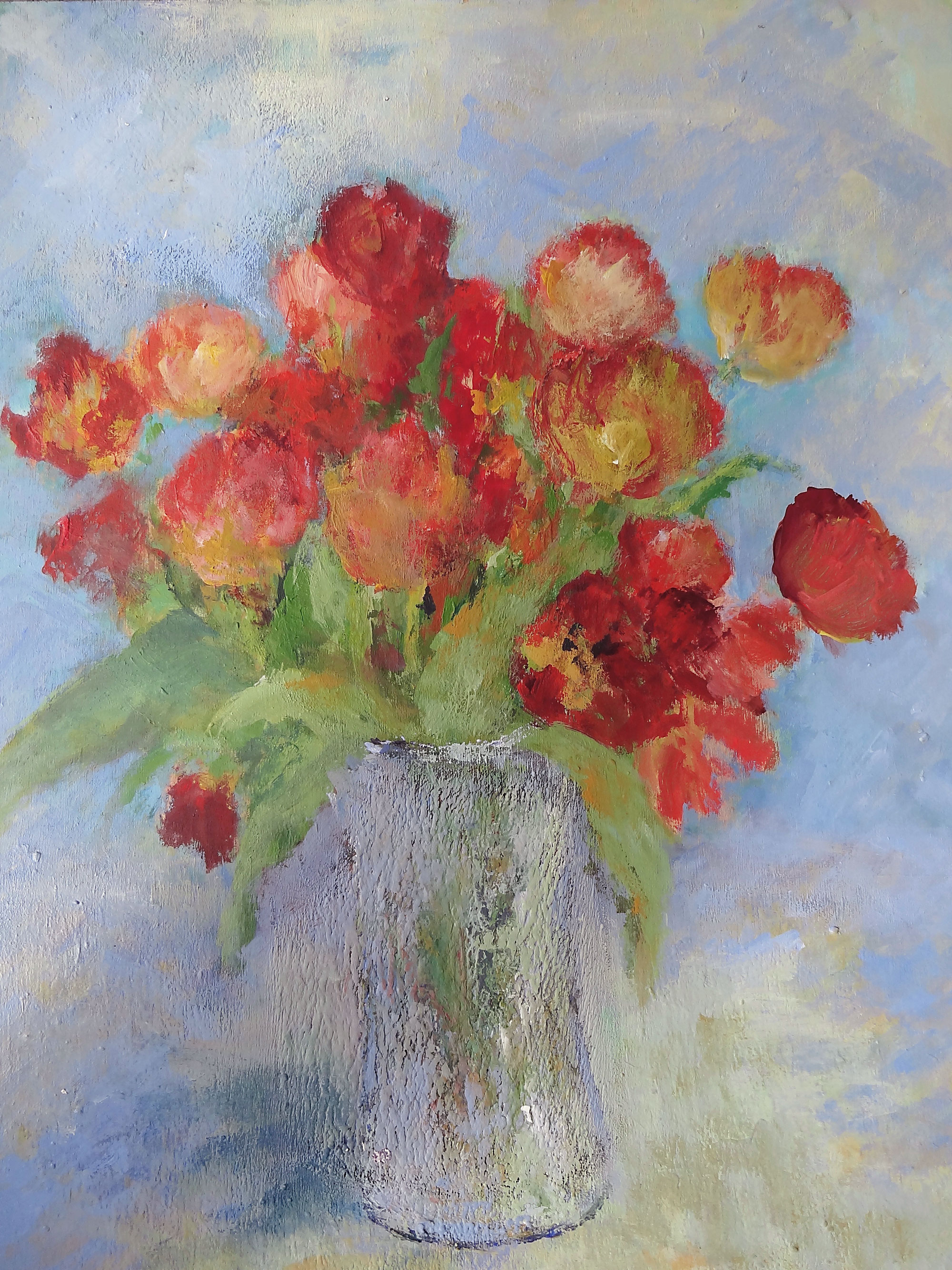 Ursula Schmid Malerei Blumenbild