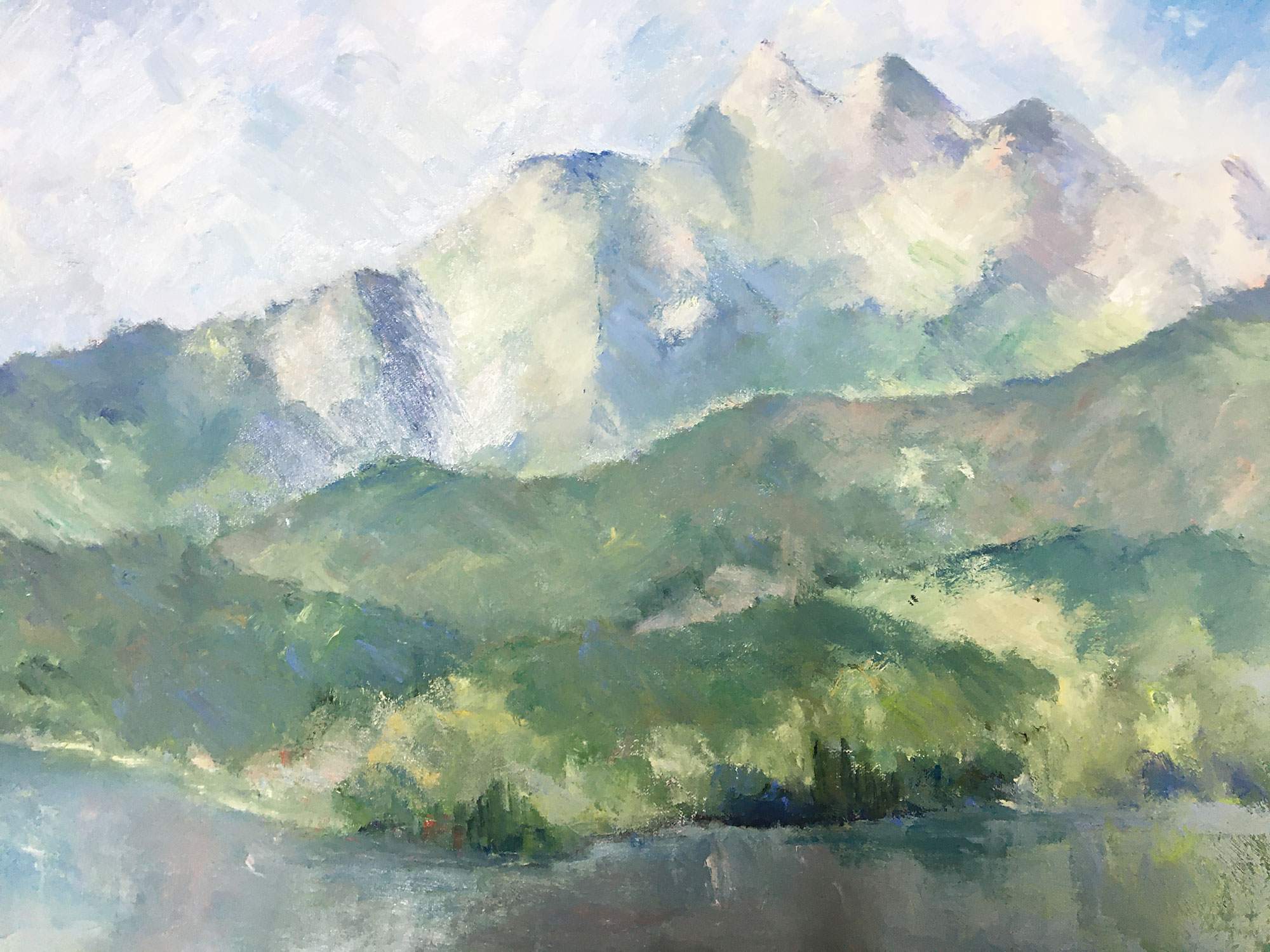 Ursula Schmid Malerei Landschaft