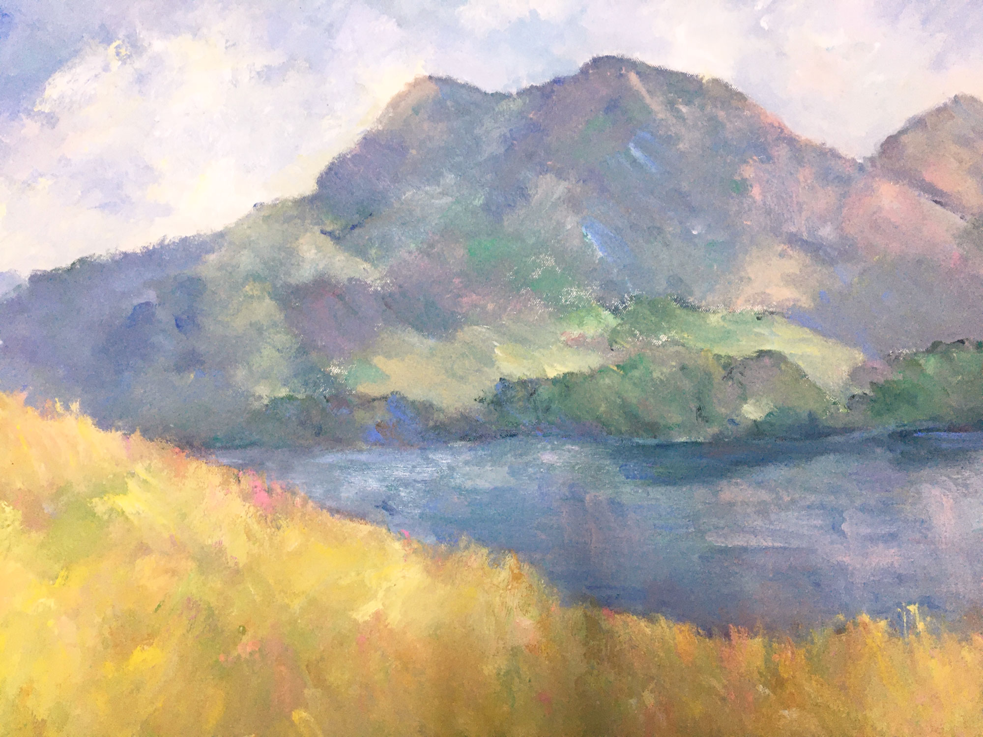 Ursula Schmid Malerei Landschaft